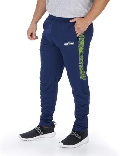 Miniatura 22 de Zubaz NFL Mens Track Pant with Half Sides