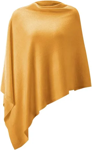 Miniatura 96 de Fomolom Ponchos para mujer, versátil, ligero, tejido sólido, chal envolvente, bufanda, accesorios para mujer
