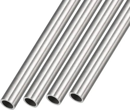 Miniatura 22 de METALLIXITY Tubo de acero inoxidable 304 (0.039 in de diámetro exterior x 0.008 in de pared T x 9.843 in de largo), 4 piezas, tubo recto