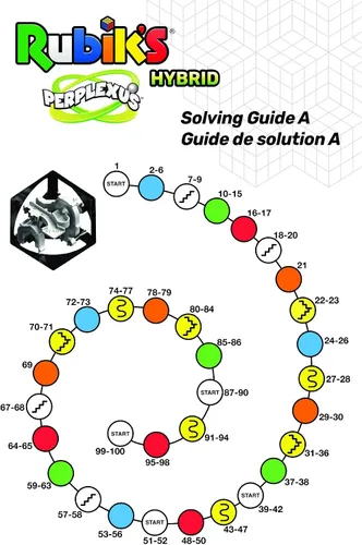 Miniatura 10 de Rubik’s, Perplexus Hybrid 2 x 2 Juego de Laberinto 3D Gravitacional Rompecabezas Fidget Juguete Bola, para Niños y Adultos de 8 años en adelante
