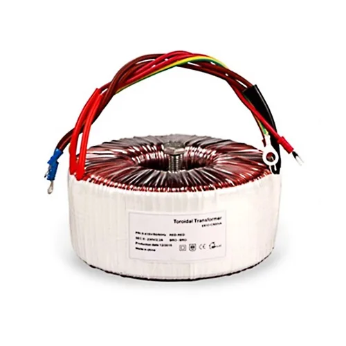 ATO Transformador toroidal 500VA,Transformador toroidal estable monofásico,110V AC a 2x6V, Transformadores toroidales de potencia, para control