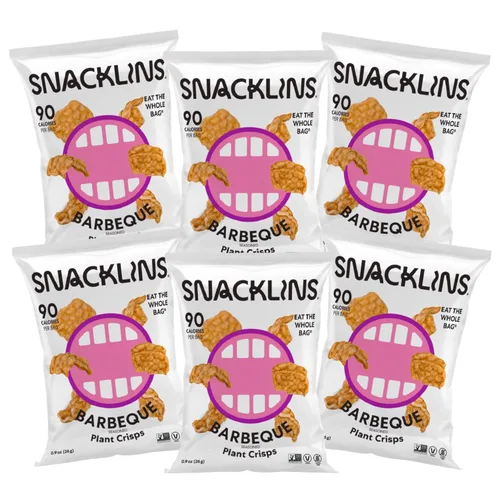 Miniatura 13 de SNACKLINS Chesapeake Bay - Patatas fritas a base de plantas – Veganas, sin gluten, sin granos, Kosher, aperitivo saludable bajo en calorías – Solo