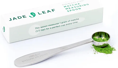 Miniatura 8 de Jade Leaf Matcha - Juego de inicio tradicional - El juego de regalo japonés Matcha incluye: batidor de bambú (Chasen), pala (Chashaku), tamiz