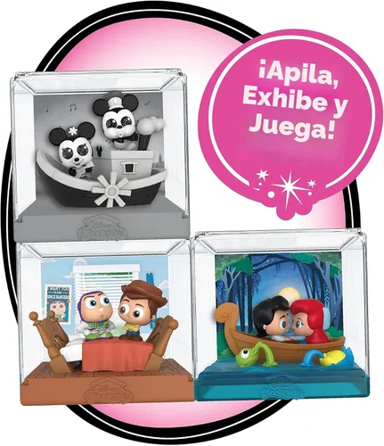 Miniatura 4 de Disney Doorables Movie Moments Series 1, minifiguras coleccionables Los estilos pueden variar, juguetes para niños con licencia oficial para niños