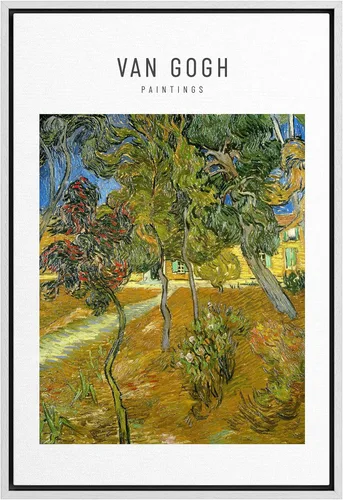 Miniatura 11 de SIGNWIN Lienzo enmarcado para pared, diseño de Vincent Van Gogh, un par de amantes, naturaleza, ilustraciones de área silvestre, bellas artes
