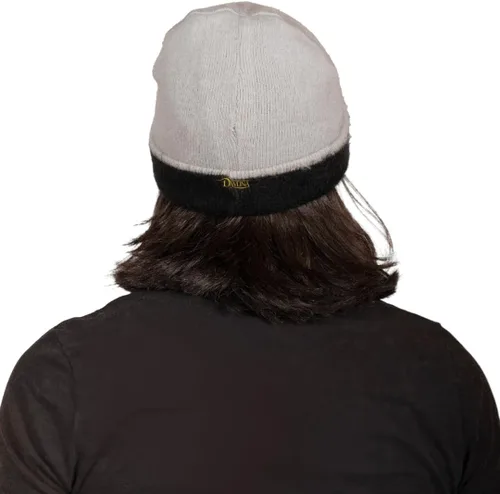 Miniatura 6 de DAVLINA, Reversible 2 in 1 Alpaca Wool Brushed Beanie. Soft and Warm and Unique