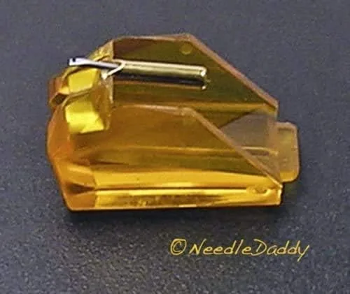 Miniatura 2 de Aguja giratoria STYLUS se adapta a Technics EPC-P53 EPCP53 P-22 P22 P-23 718 AMBER