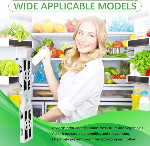 Miniatura 4 de Kailaren Filtros de aire para refrigerador FRGPAAF2 compatibles con filtro de aire Frigidaire FRGPAAF2 PureAir AF-2, FRFC2323AS, FRFC232LAF