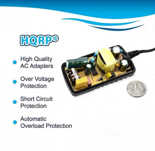 Miniatura 4 de HQRP Adaptador de corriente alterna de 12 V compatible con Shure PS21 PS23 PS-21 PS-23 PS23US PS21US 200M, FP22, FP24, FP33 Mixer, ET4, EUT4, PG4