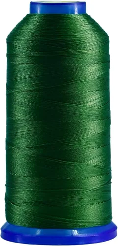 Miniatura 20 de Selric [1300 yardas/26 colores disponibles] Tex 90 Hilo de nailon unido para costura de cuero 280D/3 T90#92 Hilo de tapicería resistente para cuero