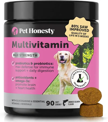 Miniatura 12 de Suplemento multivitamínico para perros, glucosamina condroitina para perros, probióticos, aceite de pescado Omega, suplementos y vitaminas