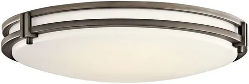 Miniatura 7 de Kichler Lighting Avon - Montaje empotrado LED de 24" con acrílico en níquel cepillado