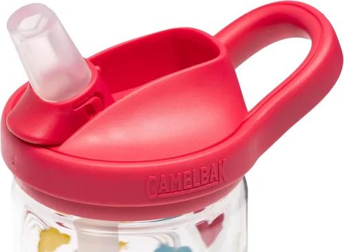 Miniatura 63 de CamelBak Eddy+ Kids Water Bottle with Bite Valve Straw, Leak‑Resistant Easy‑Sip Design for Everyday Hydration, 14oz Kids Animales de la selva