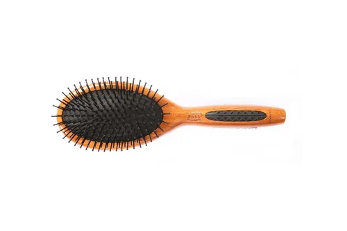 Miniatura 2 de Bass Cepillos grandes ovalados de nylon cepillo de madera, 1 EA