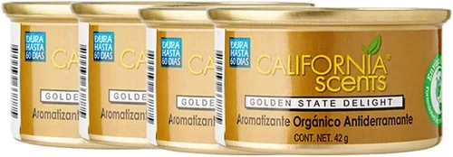 Miniatura 8 de California Scents Ambientador en Lata a Prueba de Derrames en Aromas de Jazmín del Desierto, Vainilla de Monterey y Cerezo Coronado: Mejor Jazmín