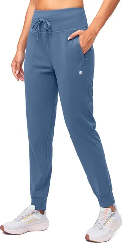 Miniatura 40 de G Gradual Pantalones deportivos con forro polar para mujer, de cintura alta, resistentes al agua, térmicos, para invierno, correr, senderismo