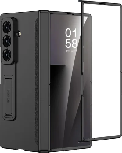 Miniatura 9 de Miimall Funda compatible con Samsung Galaxy Z Fold 5, [bisagra magnética de protección completa] [protector de pantalla integrado]