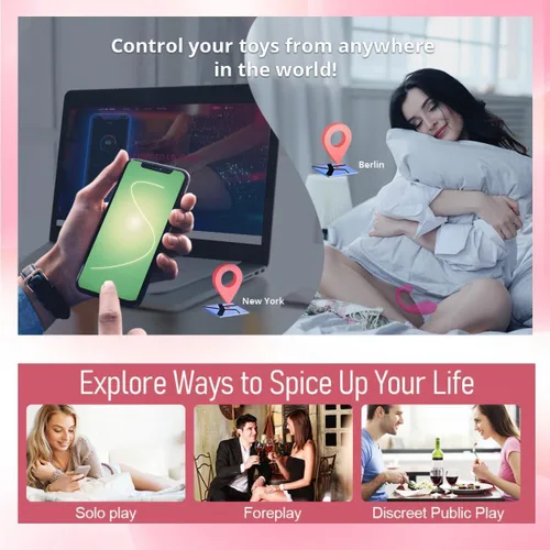 Miniatura 6 de Consolador vibrador de clítoris con aplicación de control remoto, vibrador portátil, juguetes sexuales para adultos, vibraciones para mujeres, braga