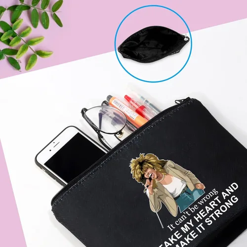 Miniatura 6 de GJTIM Regalo musical Letra de canción musical Regalo Músico Inspirado Bolsa con cremallera Regalo Teatro Musical Bolsa de maquillaje musical, Hazlo