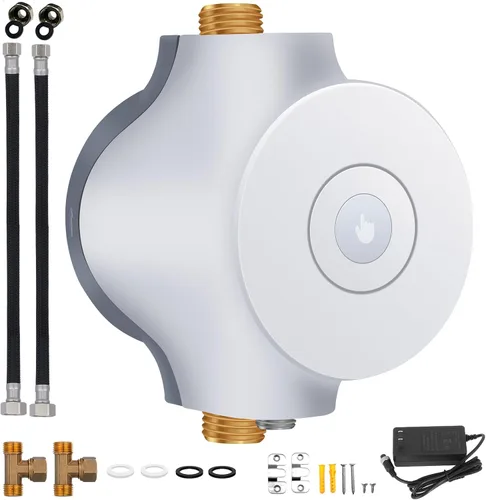 Miniatura 12 de HBS24-12E (Sin versión de extensión de 60 minutos) Bomba de sistema de recirculación de agua caliente instantánea inteligente con termostato