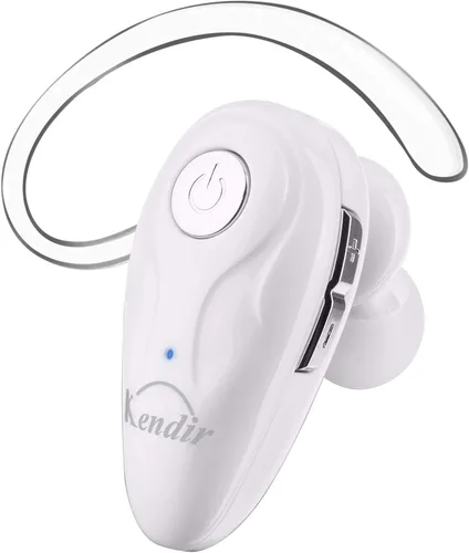 Miniatura 11 de Kendir Auricular Bluetooth, V5.0 Ultraligero Inalámbrico Auricular Teléfono Celular con Micrófono Auricular Control de Volumen, Auriculares Manos