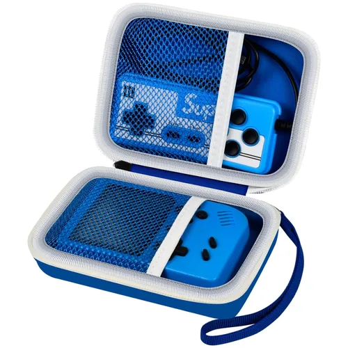 Funda compatible con consolas de juegos de mano retro, R36S/RG353V, organizador de almacenamiento de viaje para Game Boy Mini, mini jugadores retro