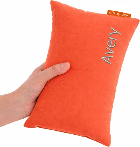 Miniatura 34 de Almohada de microfibra Pipsqueak - Pequeña, Mini, Pequeño - 27.9 x 17.8 cm - Perfecta para viajes, autos, aviones, camping, perros, niños pequeños
