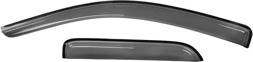 Miniatura 6 de IKON MOTORSPORTS Viseras para ventanas, compatibles con Chevrolet Silverado y GMC Sierra de cabina extendida 2014-2019, protectores de ventana