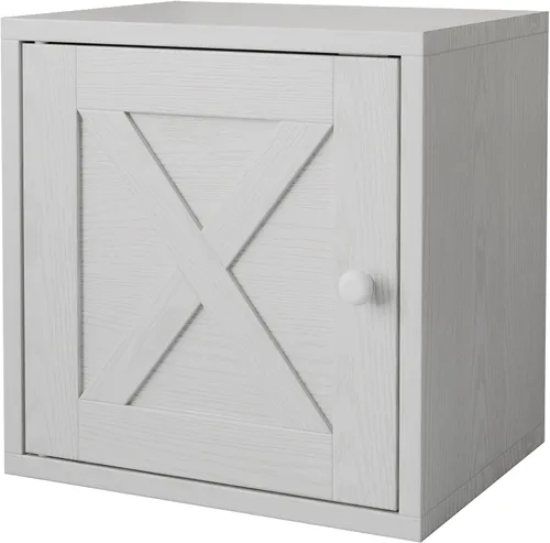 Miniatura 27 de FUSUNBAO Organizador Mágico de Almacenamiento en Cubos DIY Apilables para Casa, Libros, Ropa, Juguetes - Sistema de Almacenamiento Modular de Roble