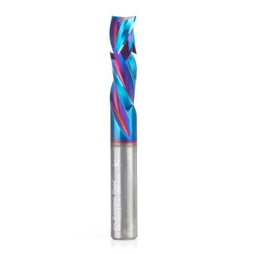 Miniatura 16 de Amana Tool Spektra Extreme Tool Life - Broca de router espiral de compresión CNC de carburo sólido, 46010-K, 3/8 D x 1-1/8 CH x 3/8 vástago x 3