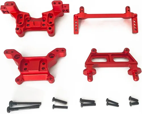 Miniatura 2 de 2 piezas de montaje de choque de metal delantero y trasero, piezas de actualización de automóvil a control remoto, 16170 16180, para Hyper Go H16BM