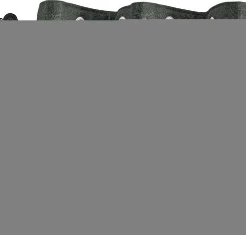 Miniatura 67 de Fcosie Cortinas opacas de lino 100 % opacas de 50 pulgadas de ancho x 63 pulgadas de largo, paneles de cortina con ojales para sala de estar