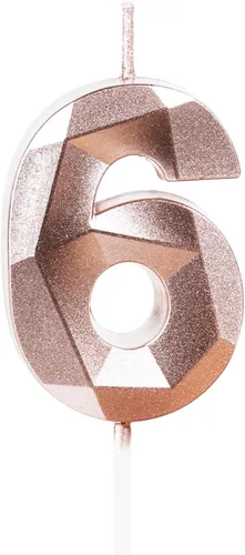 Miniatura 80 de Velas de cumpleaños número 15, velas número 15, velas de feliz cumpleaños de oro rosa para pastel, decoraciones de cobertura de pastel de diseño 3D