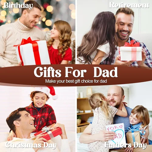 Miniatura 5 de Regalos para el Día del Padre para Papá de Hija Hijo, Regalos del Día del Padre de Hija Hijo para Papá, Regalos del Día del Padre de Esposa