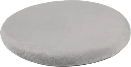 Miniatura 5 de Sigmat Cojín redondo de 13 pulgadas, cojín de espuma viscoelástica para silla pequeña, color negro