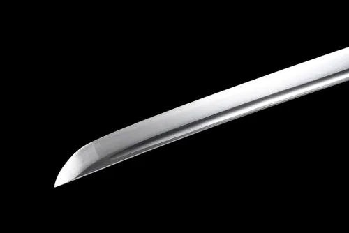 Miniatura 2 de Espada samurai hecha a mano, acero al carbono 1060, muy afilada, juego de Katana real (negro)