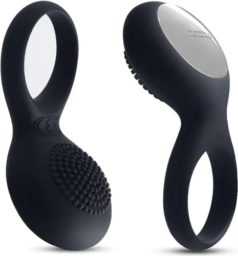 Juguetes sexuales de SVAKOM Tyler. Potente anillo de silicona vibrador para pene impermeable y recargable. Masajeador para estimular el clítoris.