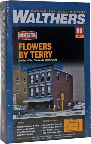 Miniatura 6 de Walthers Flowers by Terry Kit, 3 X 4 x 4-3/8" 7.6 X 10.2 X 4.4 in, (933-3473)