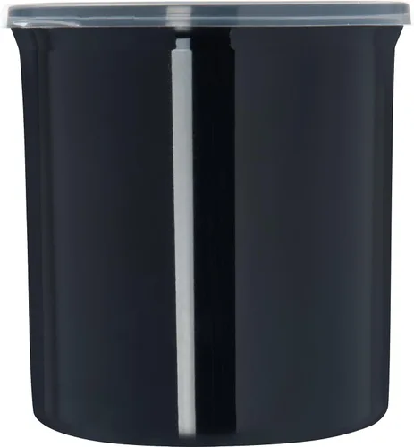 Miniatura 2 de Carlisle FoodService Products Contenedor de Almacenamiento Redondo Clásico tipo Crock con Tapa para Cocina, Restaurantes, Hogar, Plástico, 1.2 Negro