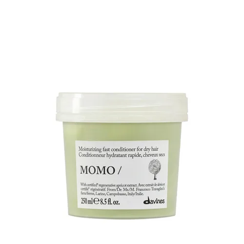 Davines MOMO/Conditioner, Deep Moisturizing Formula for Dry or Dehydrated Hair - Hydrates & Detangles for Softness & Shine - Apricots Restores