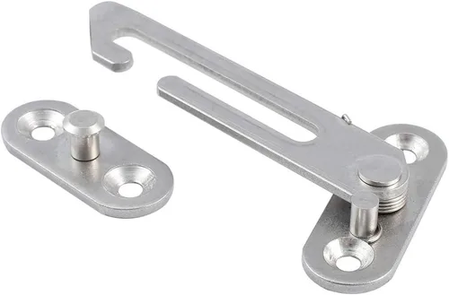 Miniatura 7 de Restrictor de ventana UPVC para bebés y niños, bloqueo de seguridad de acero inoxidable, 1 pieza de lado izquierdo + lado derecho