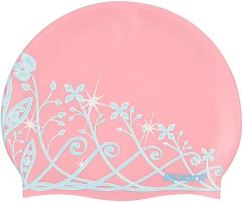 Miniatura 15 de Sporti Gorro de natación de silicona para niños, gorro de natación unisex para jóvenes, gorras de baño de protección para tus hijos, de 2 a 10 años