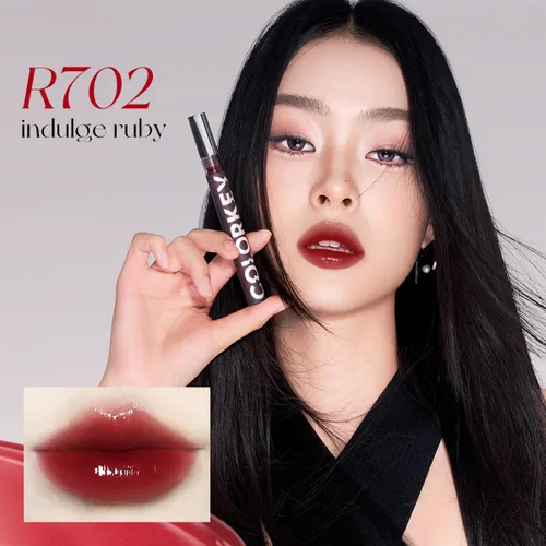Miniatura 3 de COLORKEY Serie de espejos de labios, brillo labial hidratante con aceite esencial, tinte labial brillante de alto brillo, labios hidratados y de R702