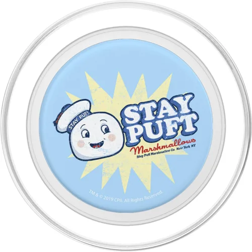 Miniatura 2 de Ghostbusters Póster retro de Stay Puft PopSockets MagSafe PopGrip para iPhone