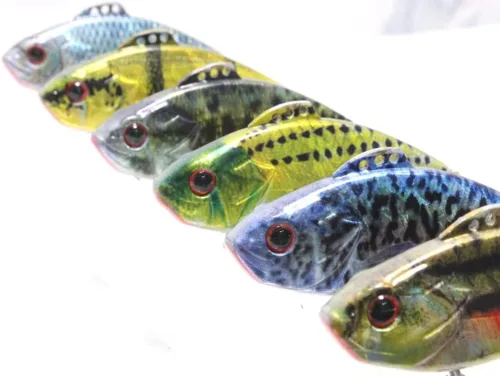 Miniatura 14 de Minnow Crankbait para pesca de lubina Señuelo de lubina Jerkbait Señuelos de pesca y caja de aparejos HC15KB