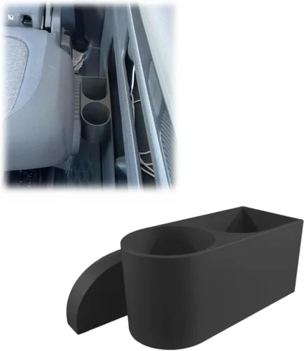 Portavasos para asiento trasero compatible con Id.Buzz, portavasos instalado en la segunda fila de asientos traseros de Id Buzz, fácil de instalar,