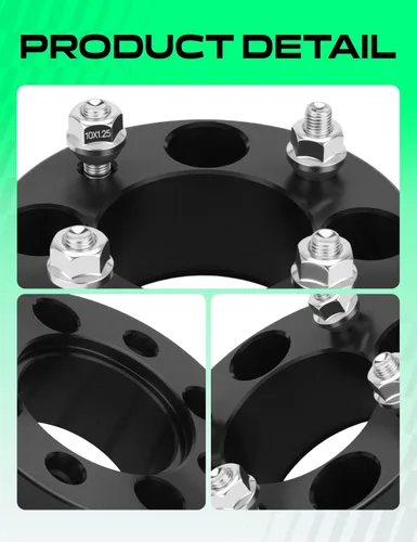 Miniatura 8 de YHTAUTO Espaciadores de rueda ATV de 0.157 x 4.331 in de 2 pulgadas para Honda, Suzuki, Can-Am, Bombardier, Kawasaki, modelo Yamaha, Grizzly, King