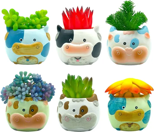 Miniatura 9 de Macetero para pollo, soporte para utensilios de gallo, accesorios de fiesta, maceta para suculentas, para interiores y exteriores, jardín, patio
