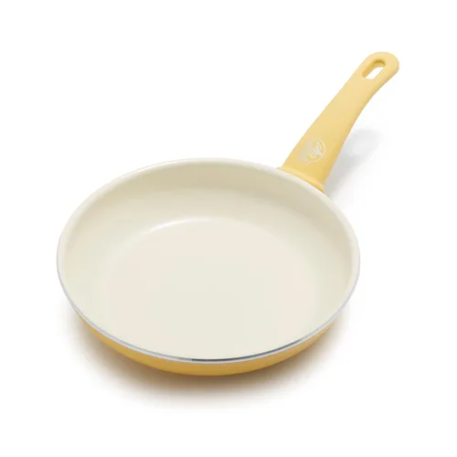 Miniatura 10 de GreenLife Sartén antiadherente de 8 pulgadas, cerámica no tóxica sin PFAS antiadherente, apta para lavavajillas y horno, asas que se mantienen Rosa