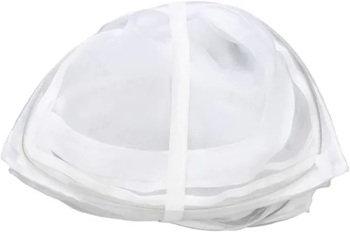 Miniatura 7 de Hábitat de mariposa monarca resistente de 30 pulgadas, jaula plegable para exteriores, terrario con protección de cremallera